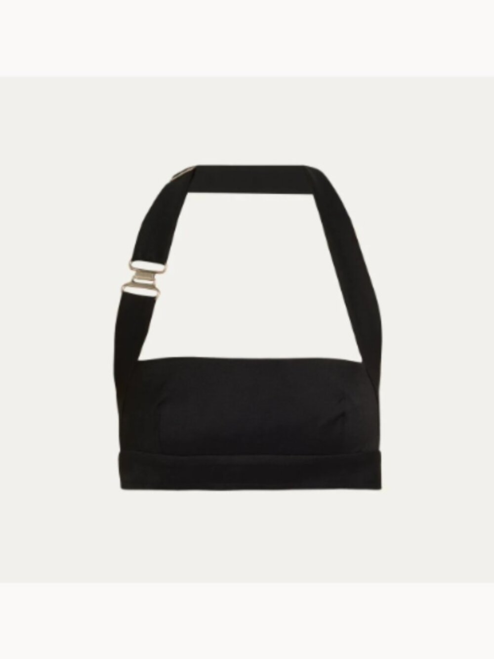 Courtney Zheng NWT Hendrix Raw Edge Wool Crop To p(ORIG. $260) (MEDIUM) BLACK